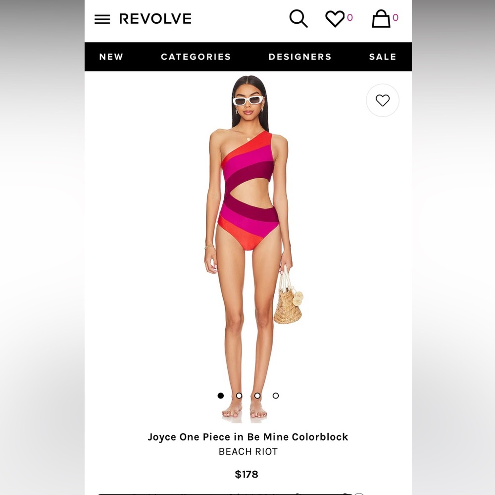 Beach Riot swim suit (brand new)